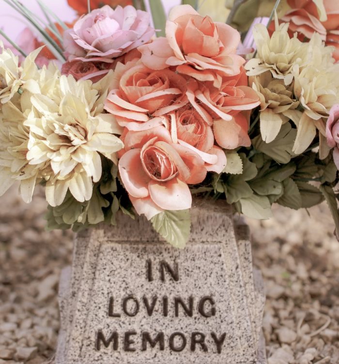 In loving memory grieving