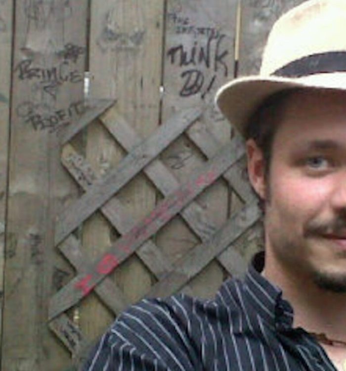 Jonathan Dickinson of GITA with hat